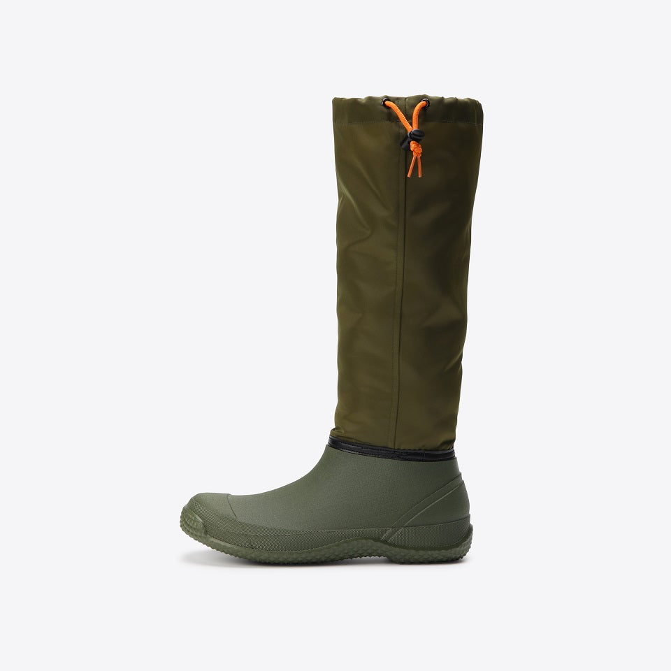 マンダム#60 Actiboots　カーキの左向き画像