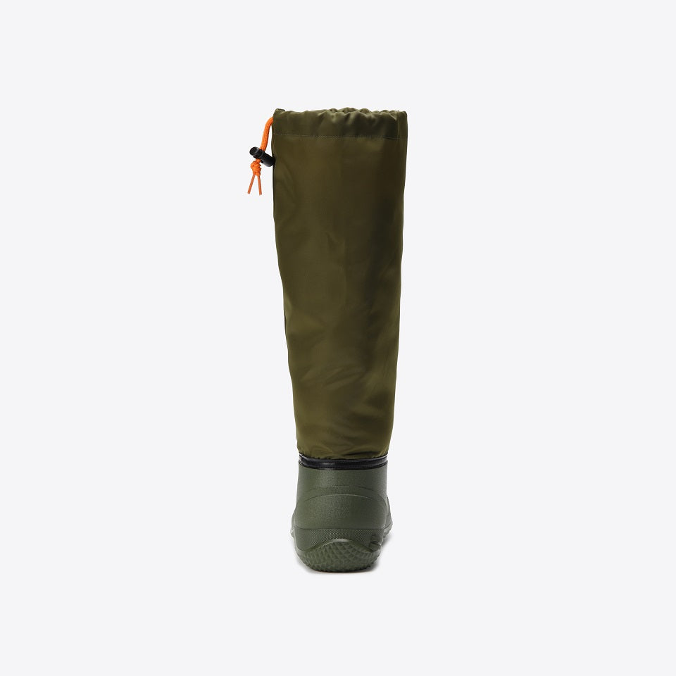 マンダム#60 Actiboots　カーキのかかと